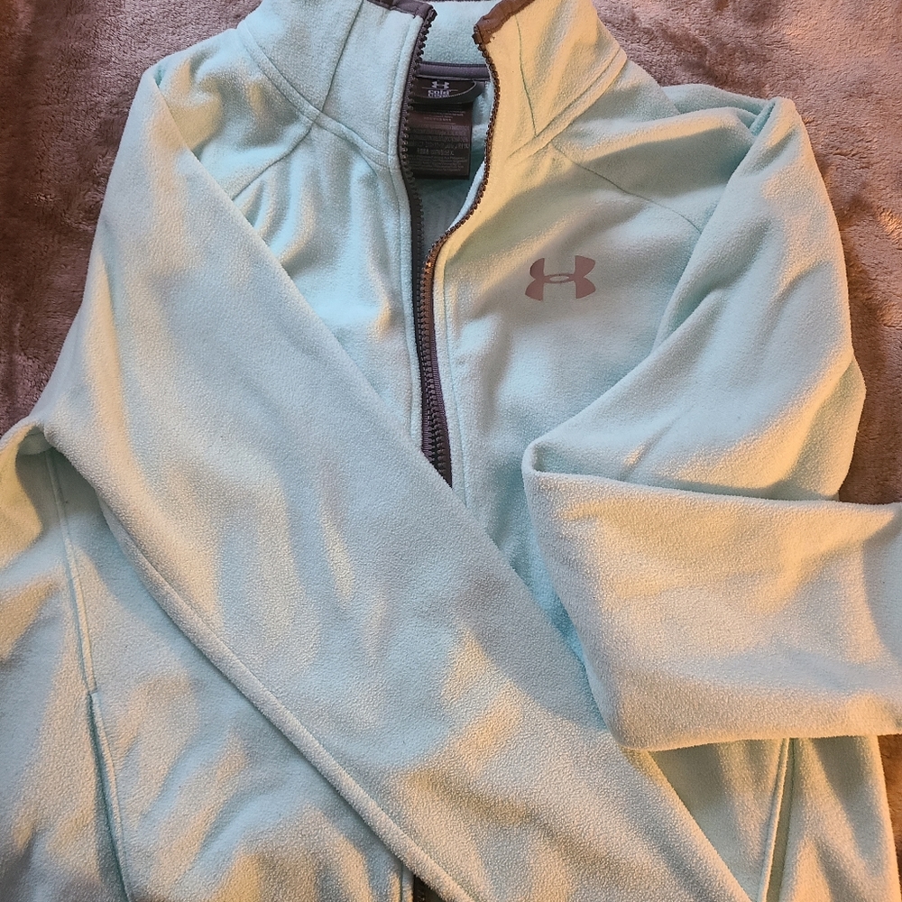 Womens Under Armour fleece zip up